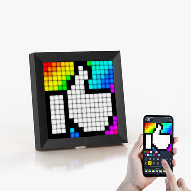 Pixoo 16 像素屏桌面展示