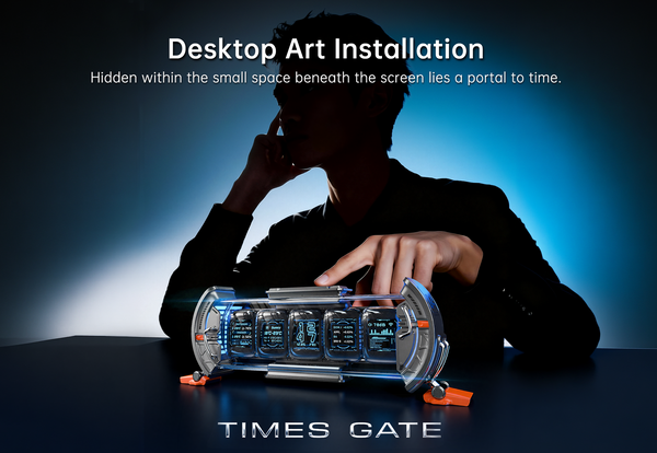Times Gate 五屏仪表盘桌面效果