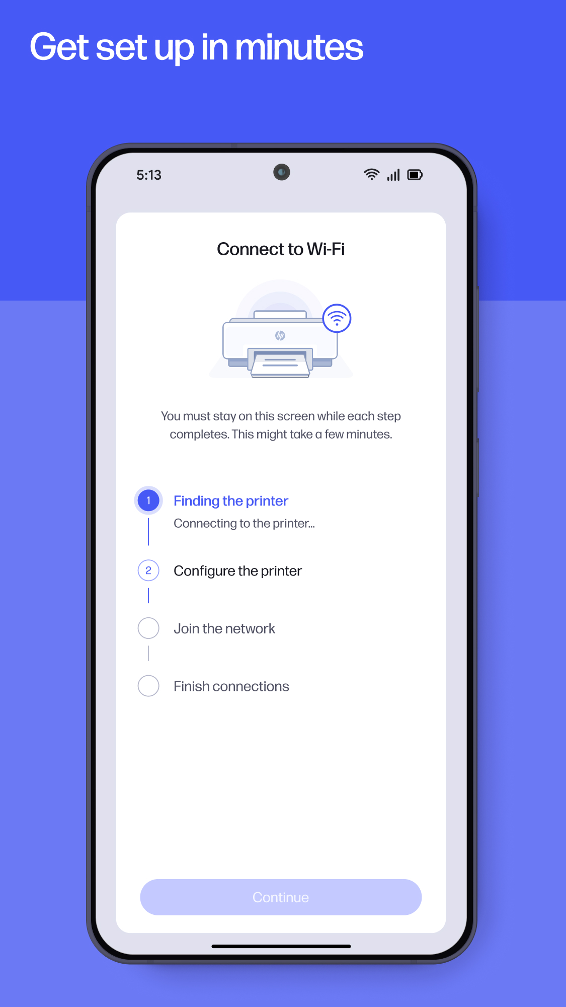 Wi-Fi 配網嚮導四步驟