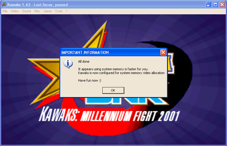 WinKawaks 主視窗
