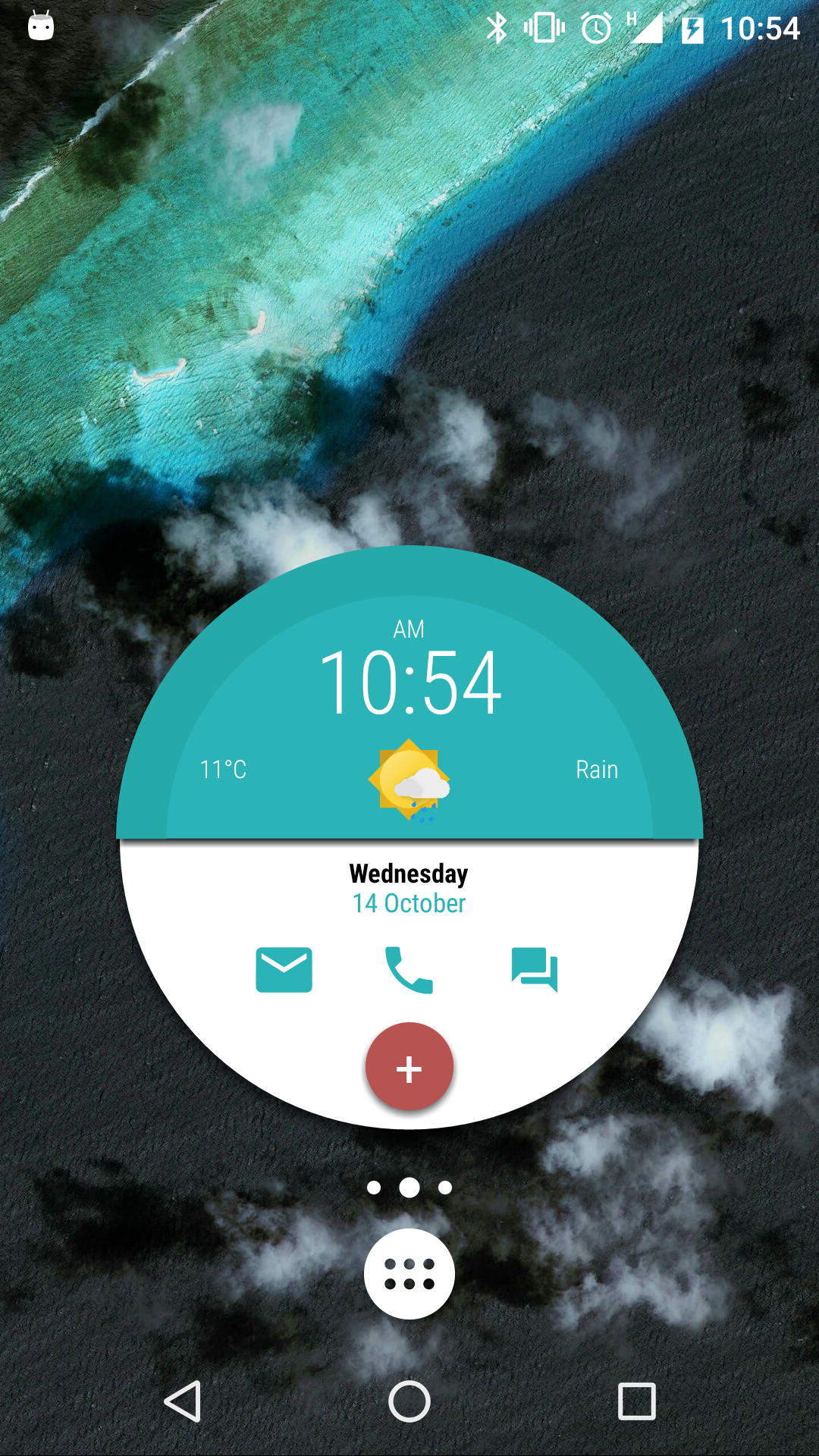 kwgt 桌面效果展示