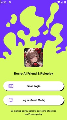 Rosie 首启欢迎页与登录入口
