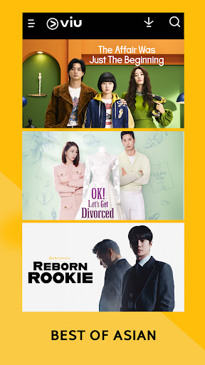 viu 首頁界面